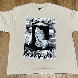 Blessed Ask and you shall Shirt Men’s Size 2XL